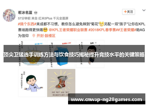 顶尖卫猛选手训练方法与饮食技巧揭秘提升竞技水平的关键策略