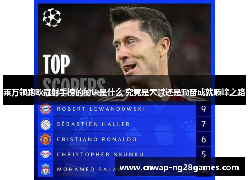 莱万领跑欧冠射手榜的秘诀是什么 究竟是天赋还是勤奋成就巅峰之路 莱万领跑欧冠射手榜的秘诀是什么 究竟是天赋还是勤奋成就巅峰之路