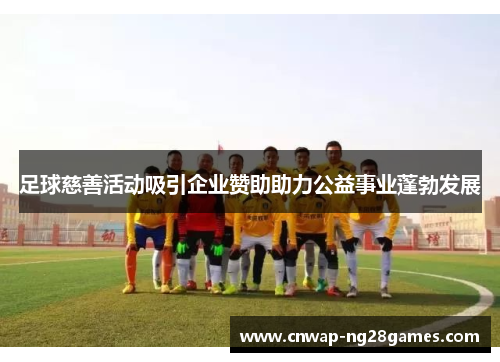 足球慈善活动吸引企业赞助助力公益事业蓬勃发展